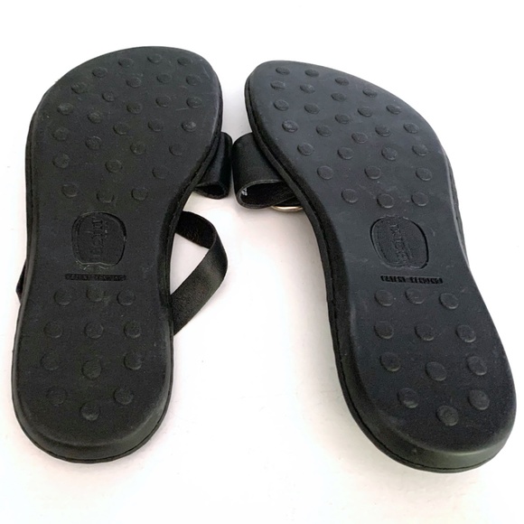 Born Black Leather Thong Sandals - Size 7 - Picture 7 of 7